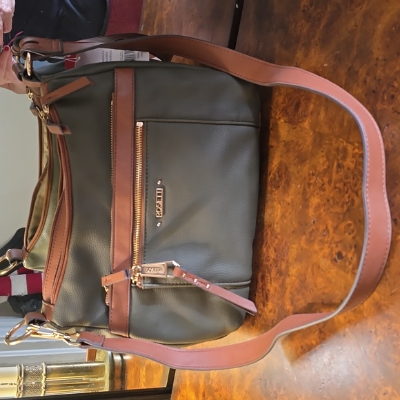Rosetti Olive /Brown Bag - Picture 3 of 12